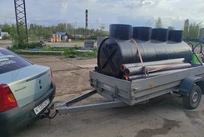 Монтаж станции глубокой биологической очистки Диамант 4 самотёком в д. Андроники Ярославского района
