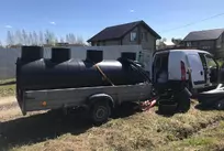 Монтаж септика Диамант 6 с принудительным сбросом в Ярославле